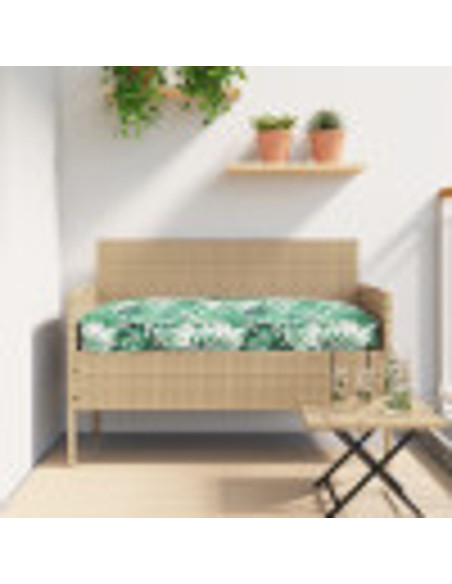 Cuscino Foglia Motivo Foglia 150 x 40 x 8 cm Tessuto Oxford