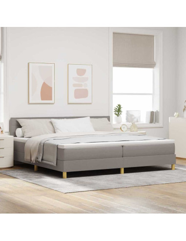 Letto a molle con materasso Talpa 200 x 200 cm Tessuto