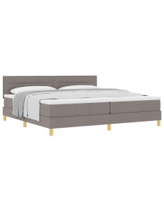 Letto a molle con materasso Talpa 200 x 200 cm Tessuto 2