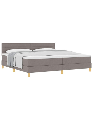 Letto a molle con materasso Talpa 200 x 200 cm Tessuto