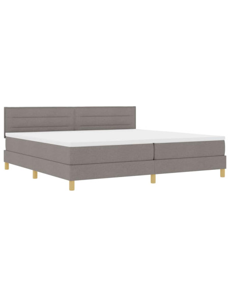 Letto a molle con materasso Talpa 200 x 200 cm Tessuto