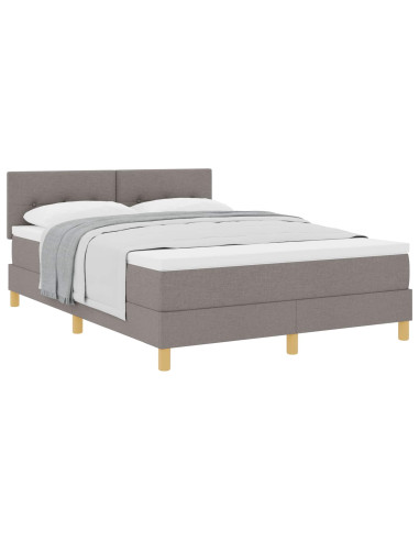 Letto a molle con cuscino Talpa 140 x 190 cm Tessuto