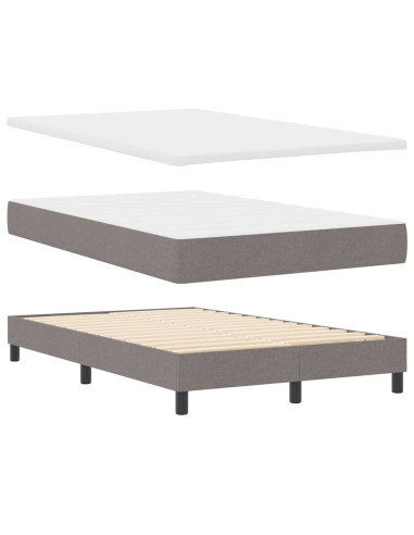 Letto a molle con materasso Talpa 120 x 200 cm Tessuto