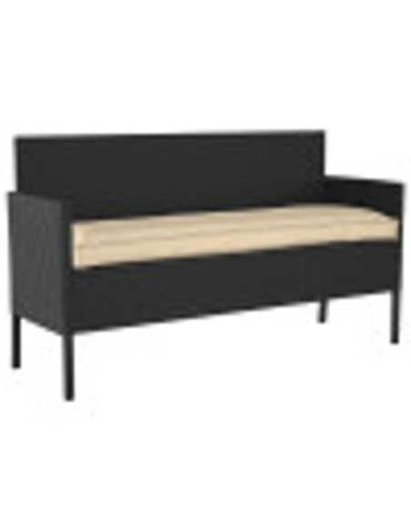 Set di Cuscini per Pallet 2 pcs Beige 150 x 40 x 8 cm