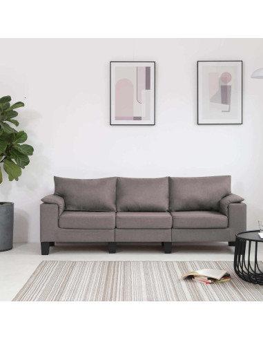 Divano Talpa 3 posti Tessuto