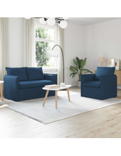Divano 2 pcs Blu