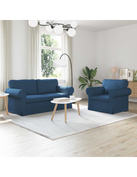 Divano 2 pcs Blu