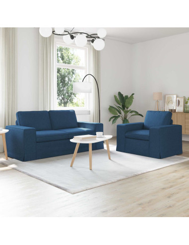 Divano 2 pcs Blu