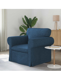 Divano Blu Dimensioni complessive: 95 x 82 x 80 cm (L x P x A)