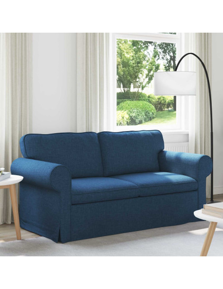 Divano Blu Dimensioni complessive: 175 x 82 x 80 cm (L x P x A)