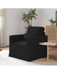 Divano Nero Dimensioni complessive: 78 x 78 x 80 cm (L x P x A)