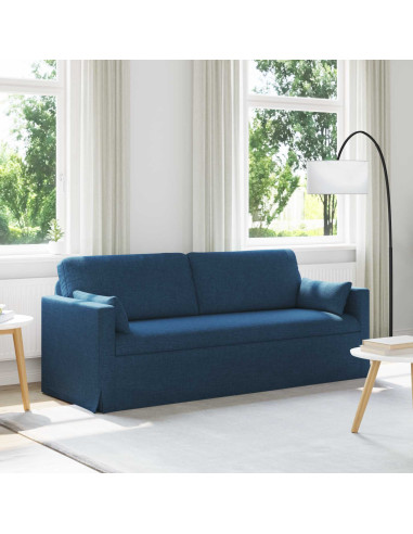 Divano Blu Dimensioni complessive: 198 x 78 x 80 cm (L x P x A)