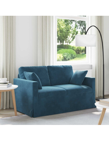 Divano Blu Dimensioni complessive: 138 x 78 x 80 cm (L x P x A)