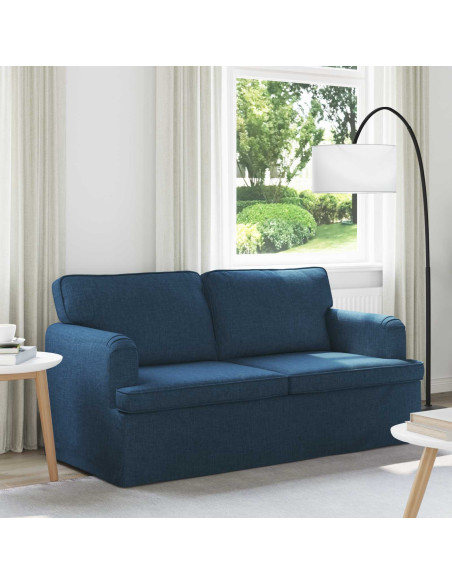 Divano Blu Dimensioni complessive: 162 x 80 x 85 cm (L x P x A)