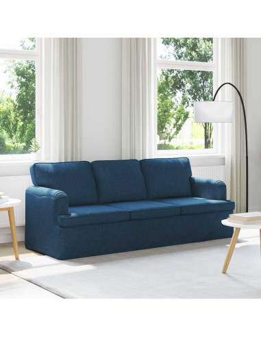 Divano Blu Dimensioni complessive: 201 x 80 x 85 cm (L x P x A)
