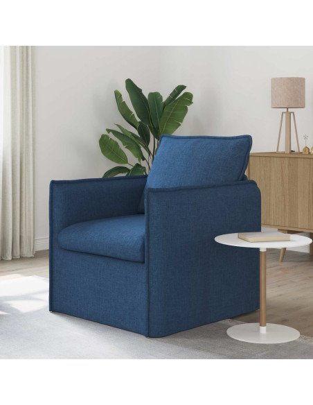 Divano Blu Dimensioni complessive: 75 x 82 x 85 cm (L x P x A)