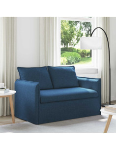 Divano Blu Dimensioni complessive: 136 x 82 x 85 cm (L x P x A)