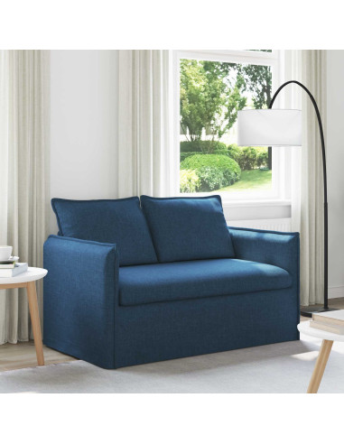 Divano Blu Dimensioni complessive: 136 x 82 x 85 cm (L x P x A)