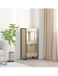 Armadio per Libri Sonoma 80 x 30 x 155 cm Legno multistrato