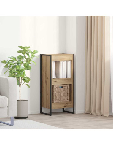 Armadio per Libri Rovere Artigianale 80 x 30 x 155 cm