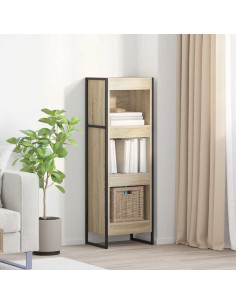 Armadio per Libri Sonoma 80 x 30 x 155 cm Legno multistrato