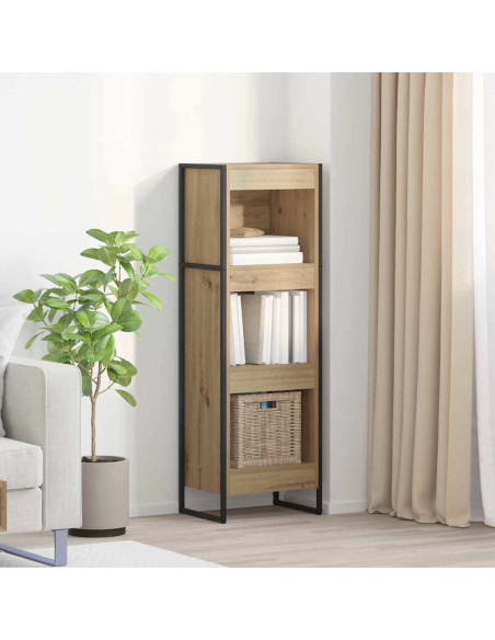Armadio per Libri Rovere Artigianale 80 x 30 x 155 cm