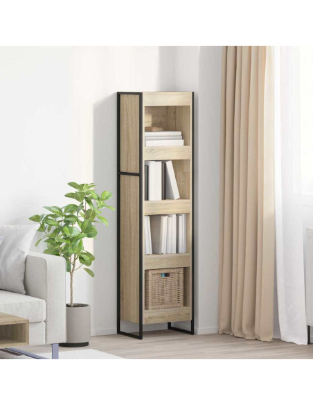 Armadio per Libri Sonoma 80 x 30 x 155 cm Legno multistrato