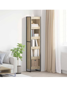 Armadio per Libri Sonoma 80 x 30 x 155 cm Legno multistrato