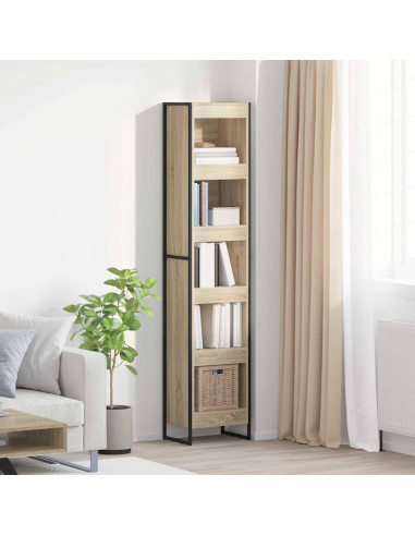 Armadio per Libri Sonoma 80 x 30 x 155 cm Legno multistrato