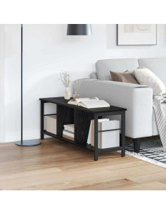 Libreria Rovere Nero 102 x 32 x 40,5 cm Legno multistrato