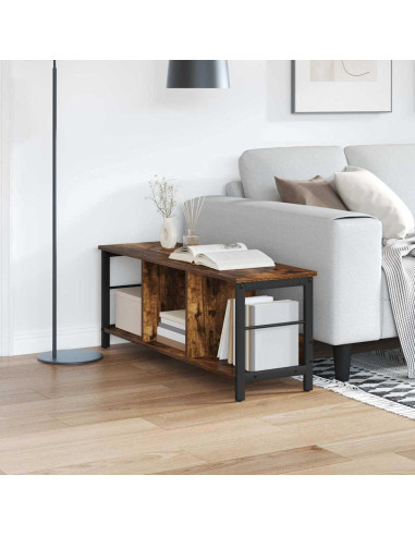 Libreria Rovere fumé 102 x 32 x 40,5 cm Legno multistrato