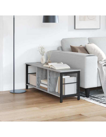 Libreria Grigio Sonoma 102 x 32 x 40,5 cm Legno multistrato