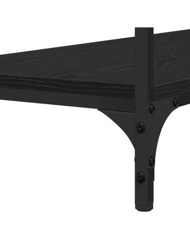 Tavolo consolle Altro Rovere nero 100 x 34.5 x 75 cm