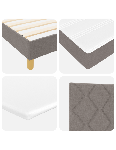 strongLetto a Molle / strong Talpa 80 x 200 cm Tessuto