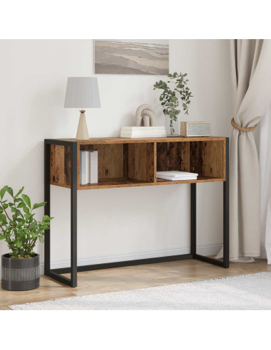 Tavolino Legno vecchio 100 x 36 x 75 cm Legno multistrato