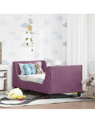 Struttura letto per bambini con testata Viola 70 x 140 cm
