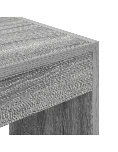 Armadio per Libri Grigio Sonoma 80 x 30 x 198 cm