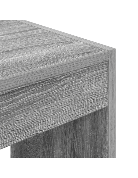 Armadio per Libri Grigio Sonoma 80 x 30 x 198 cm