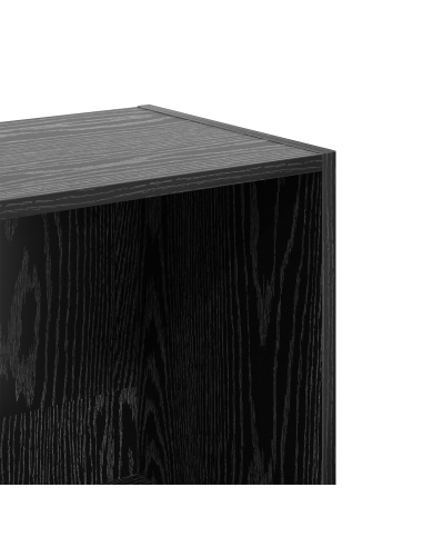 Libreria Rovere Nero 40 x 30 x 114 cm Legno multistrato