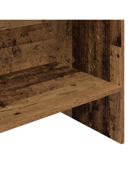 Armadio per Libri Legno vecchio 60 x 35 x 180 cm