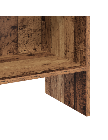 Armadio per Libri Legno vecchio 40 x 35 x 180 cm