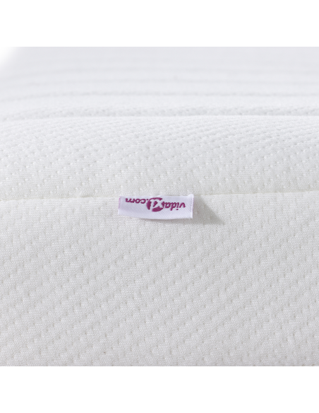 Materasso Bianco 140 x 200 cm Molle Insacchettate