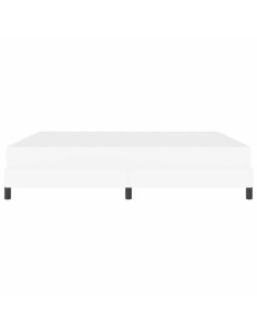 Struttura del letto Bianco Puro 180 x 200 cm Tessuto