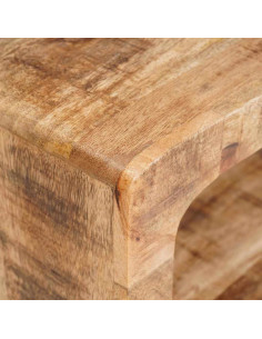 Comodino Marrone 45 x 30 x 24 cm Legno di mango massello