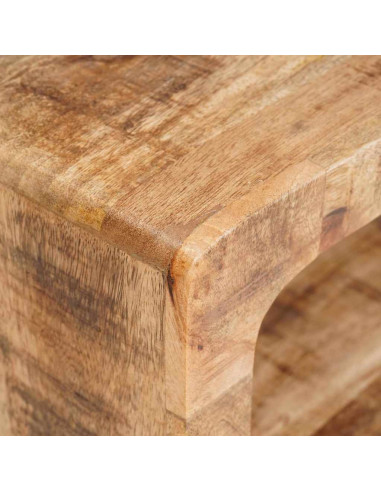 Comodino Marrone 45 x 30 x 24 cm Legno di mango massello