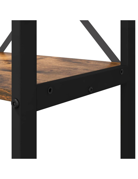 Libreria Rovere fumé 60 x 30 x 155 cm Legno multistrato