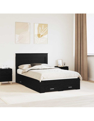 Struttura del letto con cassetto con testiera Legno multistrato