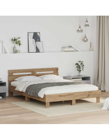 Struttura del letto Rovere artigianale 120 x 200 cm