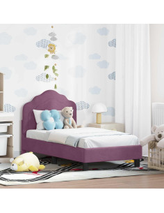 Struttura letto per bambini con testata Viola 70 x 140 cm