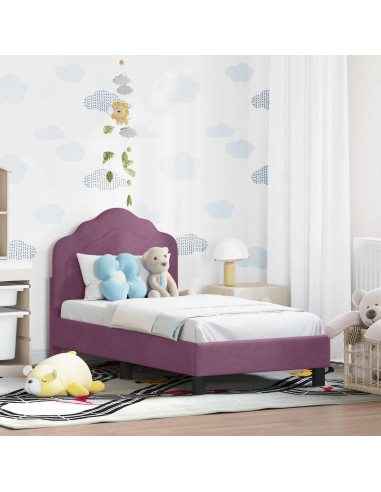 Struttura letto per bambini con testata Viola 70 x 140 cm